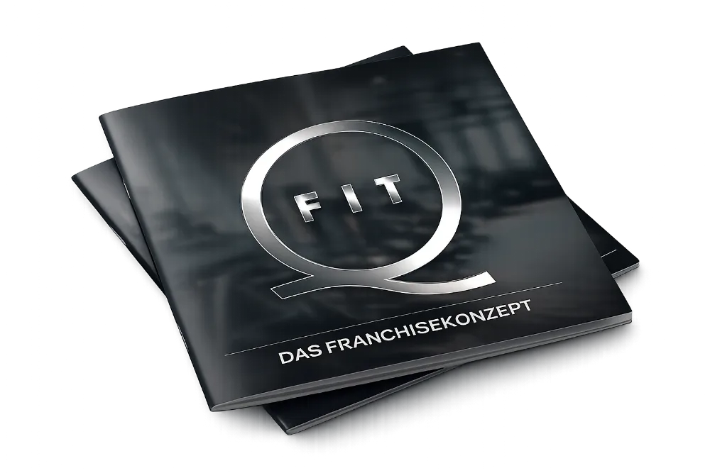 QFit Franchise Infopaket, Broschüre
